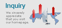 Inquiry - We sincerely appreciate that you visit our homepage.